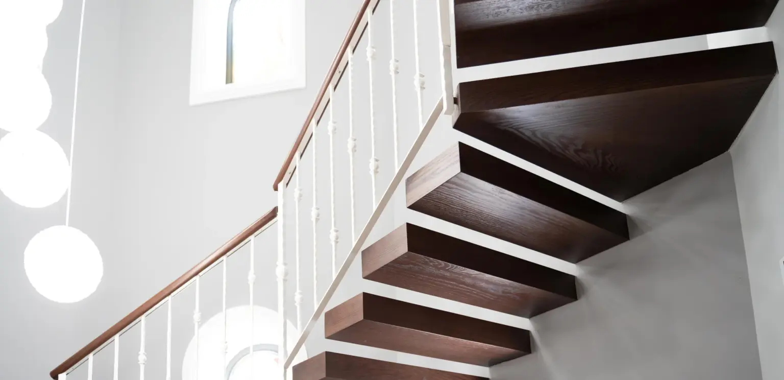 escaleras forradas